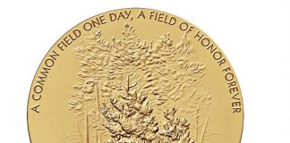 Medals Honor Fallen Heroes of September 11, 2001 Fallen Heroes of September 11, 2001 - The Flight 93 Medal (Obverse)