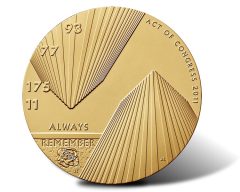 Fallen Heroes of September 11, 2001 - The New York Bronze Medal (Obverse)