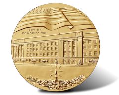 Fallen Heroes of September 11, 2001 - The Pentagon Medal (Obverse)