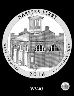 Harpers Ferry National Historical Park Quarter and Coin Design Candidate - WV-03