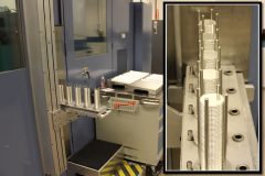 Planchets Fed into Coining Press at West Point Mint