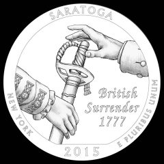 Saratoga National Historical Park Quarter and Coin Design