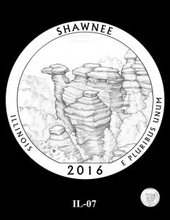 Shawnee National Forest Quarter and Coin Design Candidate - IL-07