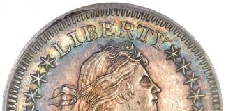 Heritage New York US Coins Auction Tops $11.1 Million 1796 Draped Bust Quarter, MS63