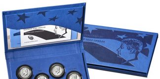 Kennedy Collection Scores 12-Hour Sales of 85,670 2014 50th Anniversary Kennedy Half-Dollar Silver Coin Collection