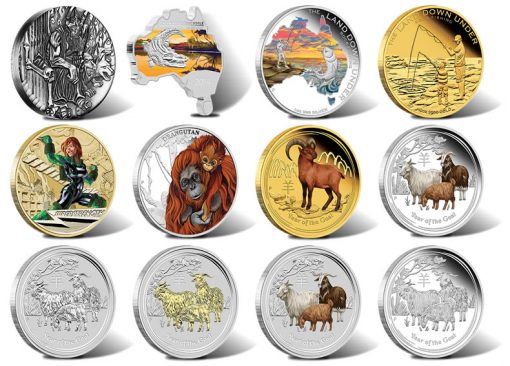 2014 Australian Gold and Silver Coins for October