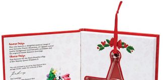 Disney Characters Adorn 2014 Season’s Greetings Coin 2014 Disney Season's Greetings Silver Proof Coin in Star-Shaped Coin Capsule and Packaging