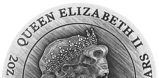 2014 Hades High Relief Coin Ends Gods of Olympus Series 2014 Hades High Relief 2 Oz Silver Coin - Obverse