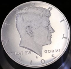 2014-S Enhanced Uncirculated Kennedy Half-Dollar - Obverse Die