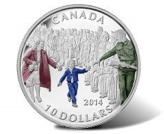 2014 Wait For Me, Daddy 1-2 Oz Silver Coin