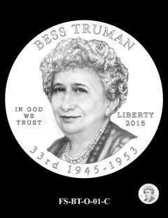 2015 First Spouse Gold Coin Design Candidate - FS-BT-O-01-C