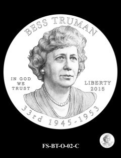 2015 First Spouse Gold Coin Design Candidate - FS-BT-O-02-C