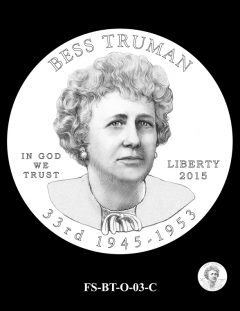 2015 First Spouse Gold Coin Design Candidate - FS-BT-O-03-C