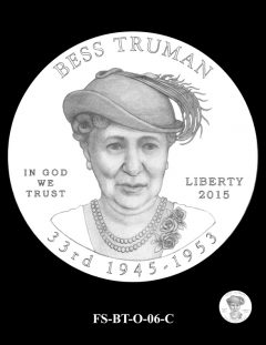 2015 First Spouse Gold Coin Design Candidate - FS-BT-O-06-C