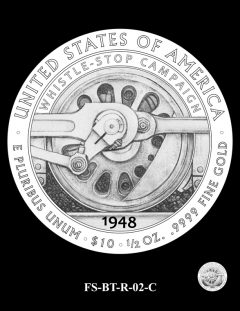 2015 First Spouse Gold Coin Design Candidate - FS-BT-R-02-C