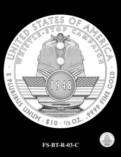 2015 First Spouse Gold Coin Design Candidate - FS-BT-R-03-C