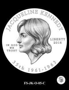 2015 First Spouse Gold Coin Design Candidate - FS-JK-O-05-C