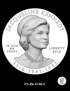 2015 First Spouse Gold Coin Design Candidate - FS-JK-O-06-C