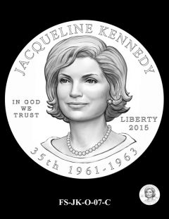 2015 First Spouse Gold Coin Design Candidate - FS-JK-O-07-C