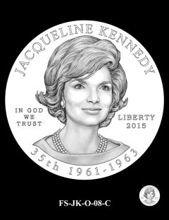 2015 First Spouse Gold Coin Design Candidate - FS-JK-O-08-C