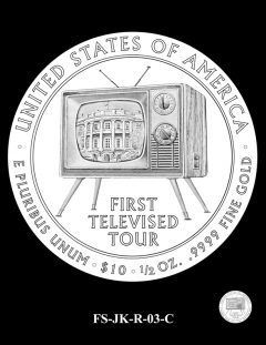 2015 First Spouse Gold Coin Design Candidate - FS-JK-R-03-C