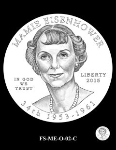 2015 First Spouse Gold Coin Design Candidate - FS-ME-O-02-C