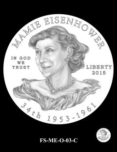 2015 First Spouse Gold Coin Design Candidate - FS-ME-O-03-C