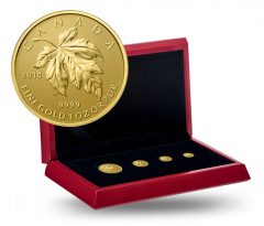 2015 Maple Leaf Gold Fractional Set
