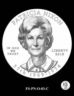 2016 First Spouse Gold Coin Design Candidate FS-PN-O-03-C