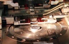Close-up of Coining Press, SF Mint