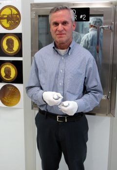 San Francisco mint employee Michael Levin