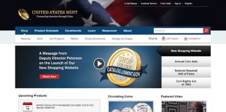 US Mint’s New Website Launches New US Mint Website