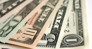 US Government Prints 487 Million Banknotes in September 2014 US Money - $1, $5, $10 and $20