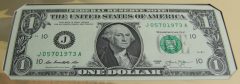 2013 $1 Federal Reserve Note - Front