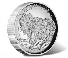 2014 Australian Koala High Relief Silver Proof