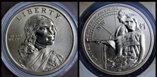 2014-D Enhanced Uncirculated Native American $1 Coin Laser Treatments 2014-D Enhanced Uncirculated Native American $1 Coin
