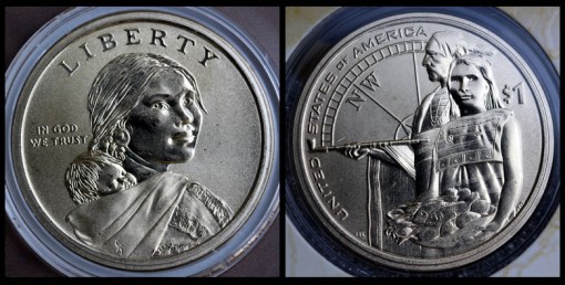 2014-D Enhanced Uncirculated Native American $1 Coin
