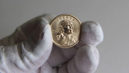 2014-D Enhanced Uncirculated Native American $1 Coin - Obverse, 1