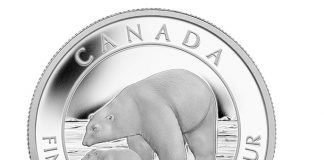 Canada 2015 Polar Bear and Cub Coins in Gold and Silver 2015 $5 Polar Bear and Cub Silver Coin