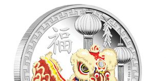 2015 Year of the Goat Good Fortune and Chinese Lion Dance Coins Released 2015 Chinese Lion Dance Silver Proof Coin