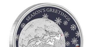 2014 Christmas Coin Includes ‘Augmented Reality’ for Smartphones Australian 2014 50c Christmas Silver Proof Coin