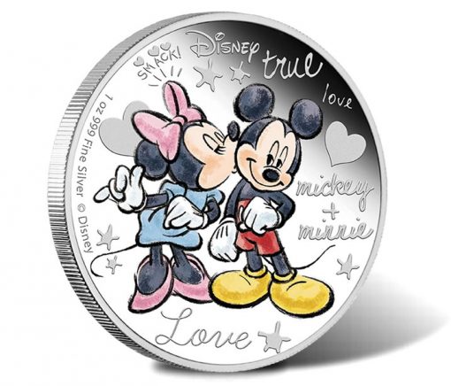 Disney Crazy in Love 1oz Silver Proof Coin