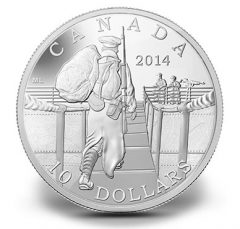 2014 $10 The Mobilisation of our Nation Silver Coin