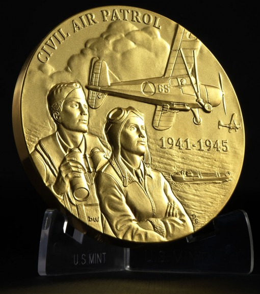 Civil Air Patrol Congressional Gold Medal - Obverse