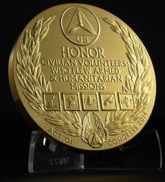 Civil Air Patrol Congressional Gold Medal - Reverse