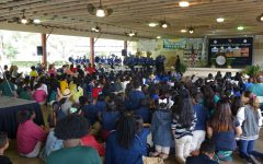 Crowd at Everglades National Park Quarter Ceremony