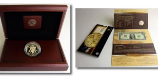 Numismatic Product Releases Lessen in December, Popular Coin News Kenendy gold coin and American $1 Coin and Currency Set