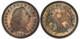 US Marshals, Pogue and Simpson Coins at Long Beach Expo 1794 half dime PCGS SP67