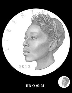 2015 High Relief Silver Medal Candidate Design, HR-O-03-M