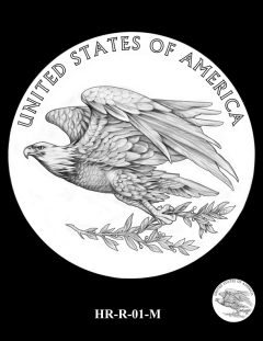 2015 High Relief Silver Medal Candidate Design, HR-R-01-M